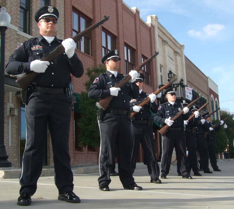 Firing teamMilitary Vet Tribute 2012